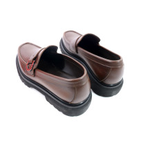 Ferragamo Mocassino Pelle Marrone