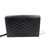 Saint Laurent Pochette Envelope Cassandre Pelle Nera