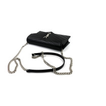 Saint Laurent Pochette Envelope Cassandre Pelle Nera