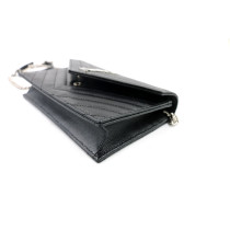 Saint Laurent Pochette Envelope Cassandre Pelle Nera