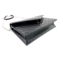 Saint Laurent Pochette Envelope Cassandre Pelle Nera