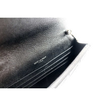 Saint Laurent Pochette Envelope Cassandre Pelle Nera