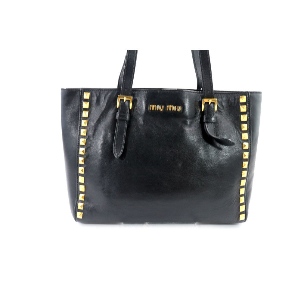 Miu Miu Tote Bag Pelle Nera