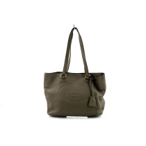Prada Calf Logo Pelle Argilla