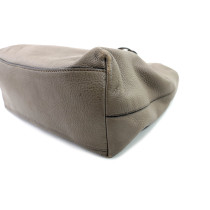 Prada Calf Logo Pelle Argilla