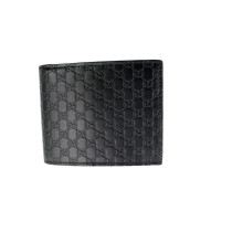 Gucci Portafoglio Pelle Guccissima Nera