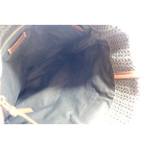 copie de Miu Miu Shopper Cuir Bleu