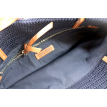 copy of copy of Miu Miu Blue Leather Shopper