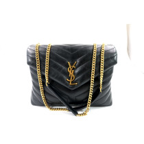copy of Saint Laurent Lou Lou Black Leather
