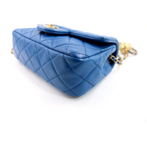 copie de Chanel Rectangular Pelle Blu