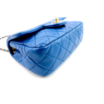 copie de Chanel Rectangular Pelle Blu