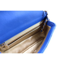 copie de Chanel Rectangular Pelle Blu