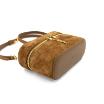 copie de Saint Laurent Gaby Vanity Cuir Bordeaux
