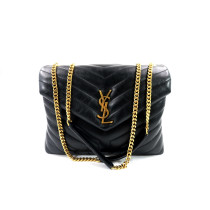 copie de Saint Laurent Lou Lou Cuir Noir