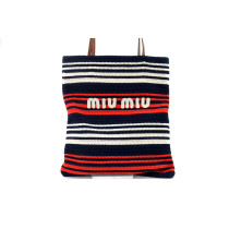 copy of copy of Miu Miu Blue Leather Shopper