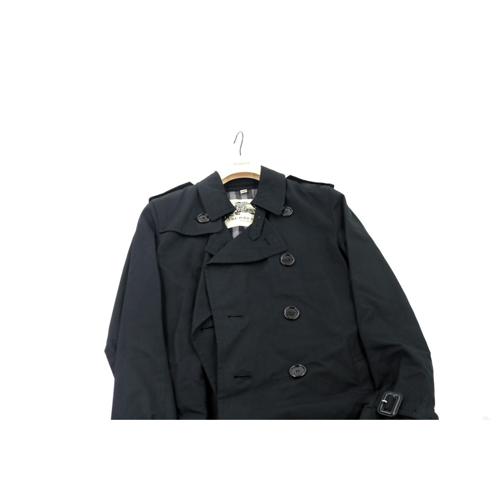 Burberry Trench Cotone Nero