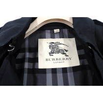 Burberry Trench Cotone Nero