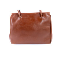Prada Shopping Pelle Marrone