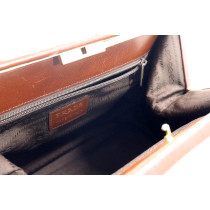 Prada Shopping Pelle Marrone
