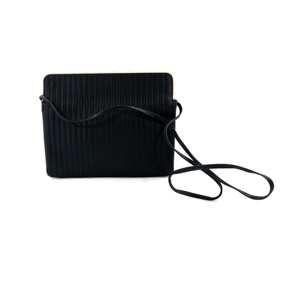 Fendi Tracolla Vintage Tessuto Nero