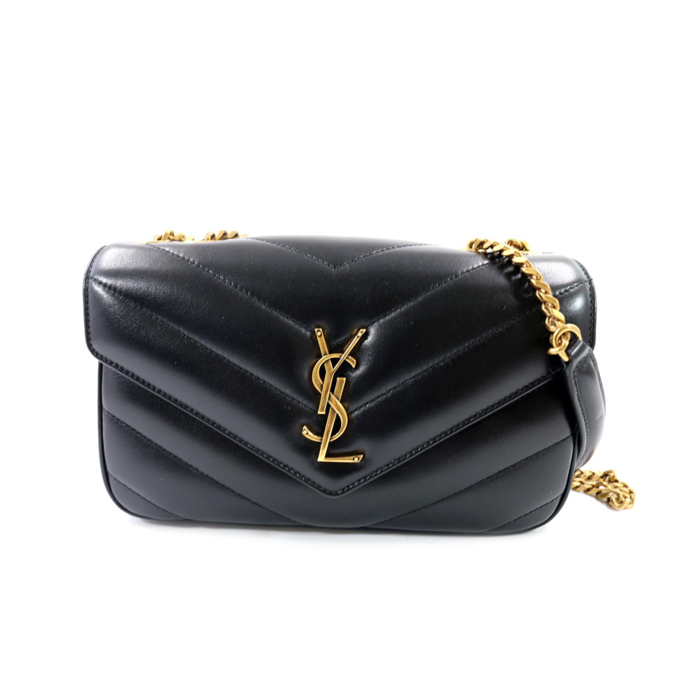 Saint Laurent Lou Lou Small Pelle Nera