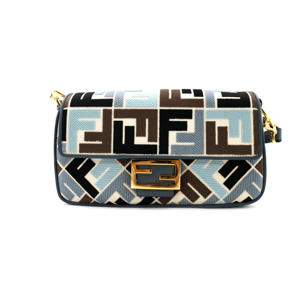 Fendi Baguette Tela Multicolor
