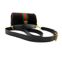 Gucci Bauletto Suede Marrone