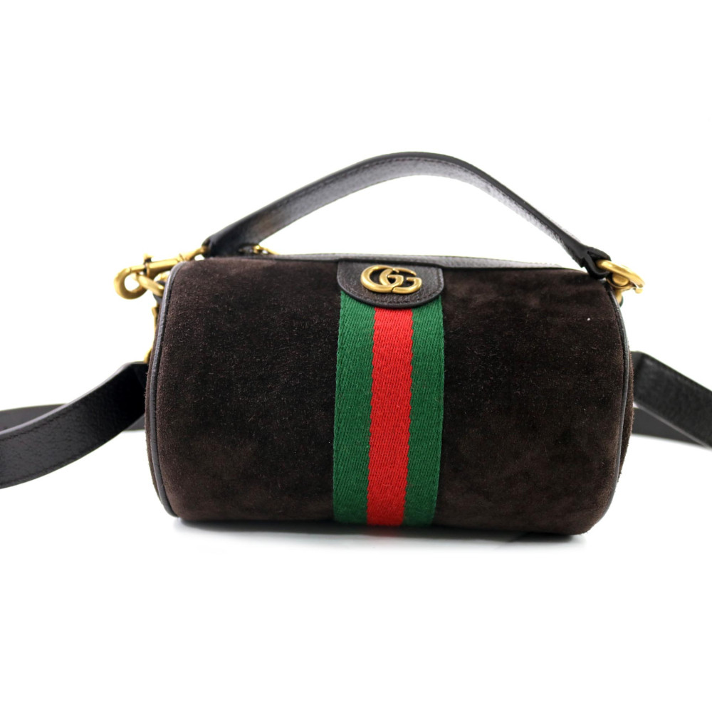 Gucci Bauletto Suede Marrone