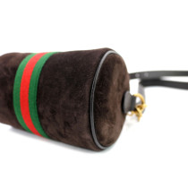 Gucci Bauletto Suede Marrone