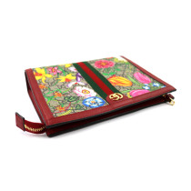 Gucci Pochette Ophidia Flora GG Beige