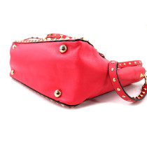 Valentino Rockstud Pelle Fucsia