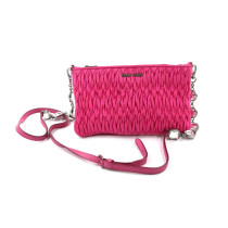 Miu Miu Busta Tessuto Fucsia
