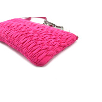 Miu Miu Busta Tessuto Fucsia