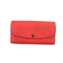 Louis Vuitton Portafoglio Emilie Pelle Rosa