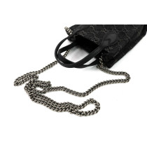Gucci Shopping Mini Denim Nero