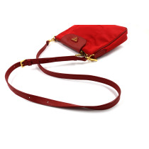 Prada Tracollina Tela Rossa
