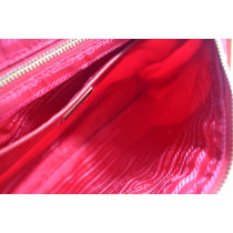 Prada Tracollina Tela Rossa