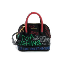 Balenciaga Ville Graffiti Pelle Nera