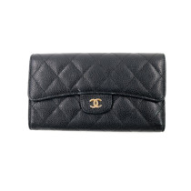 Chanel Portafoglio Pelle Nera