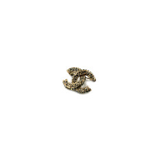 Chanel Spilla Metallo Argento