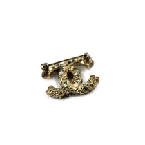 Chanel Spilla Metallo Argento