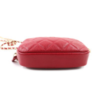 Chanel Tracollina Pelle Rossa