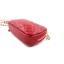 Chanel Tracollina Pelle Rossa