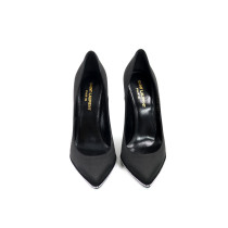 Saint Laurent Decollete Seta Nera