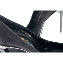 Saint Laurent Decollete Seta Nera