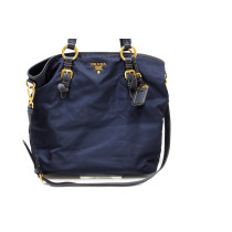 Prada Shopping Nylon Blu