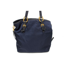 Prada Shopping Nylon Blu