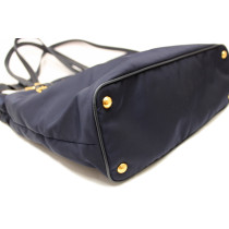 Prada Shopping Nylon Blu