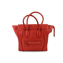 Celine Luggage Grande Pelle Rossa