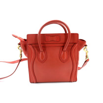 Celine Luggage Pelle Rossa